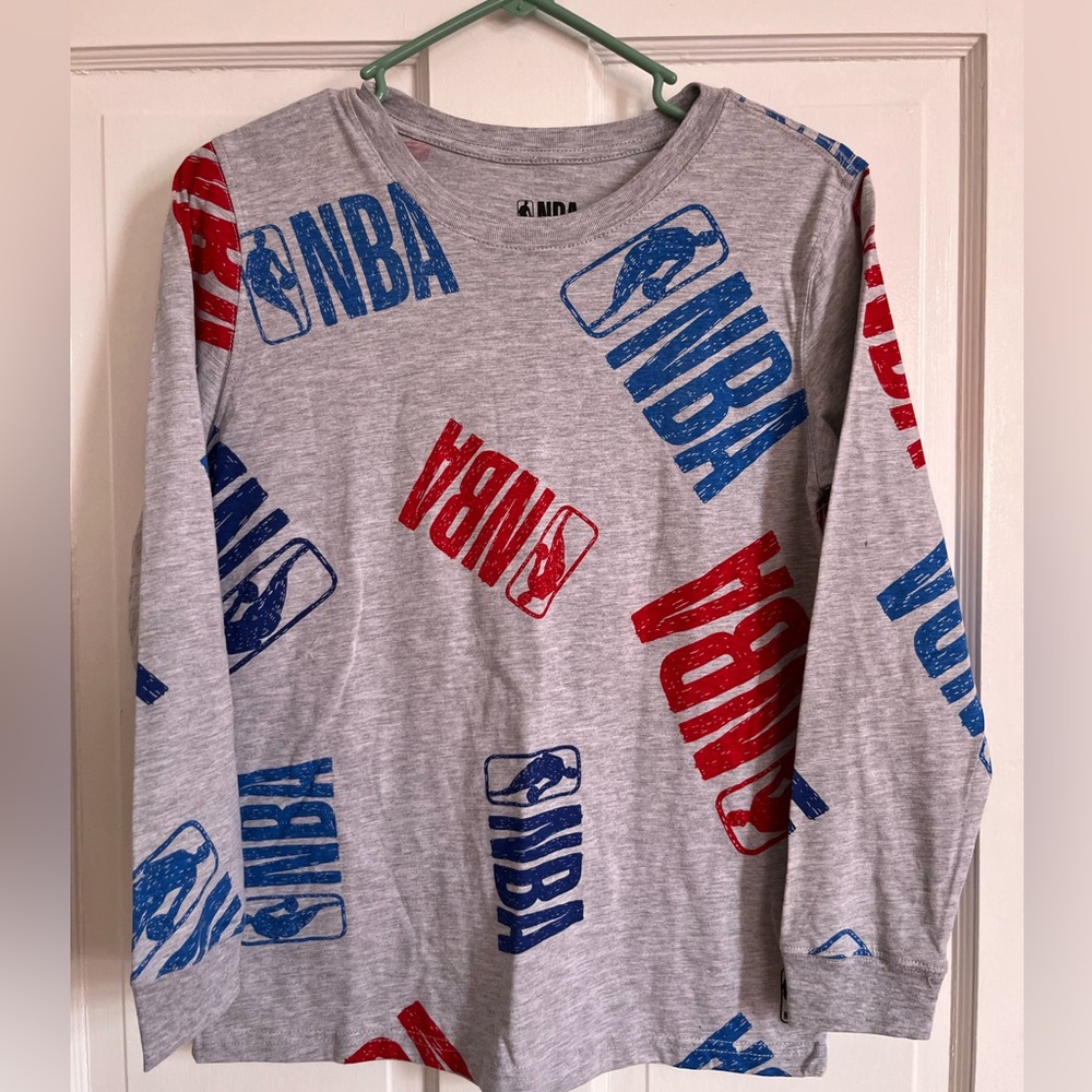 Boys NBA long sleeve tee